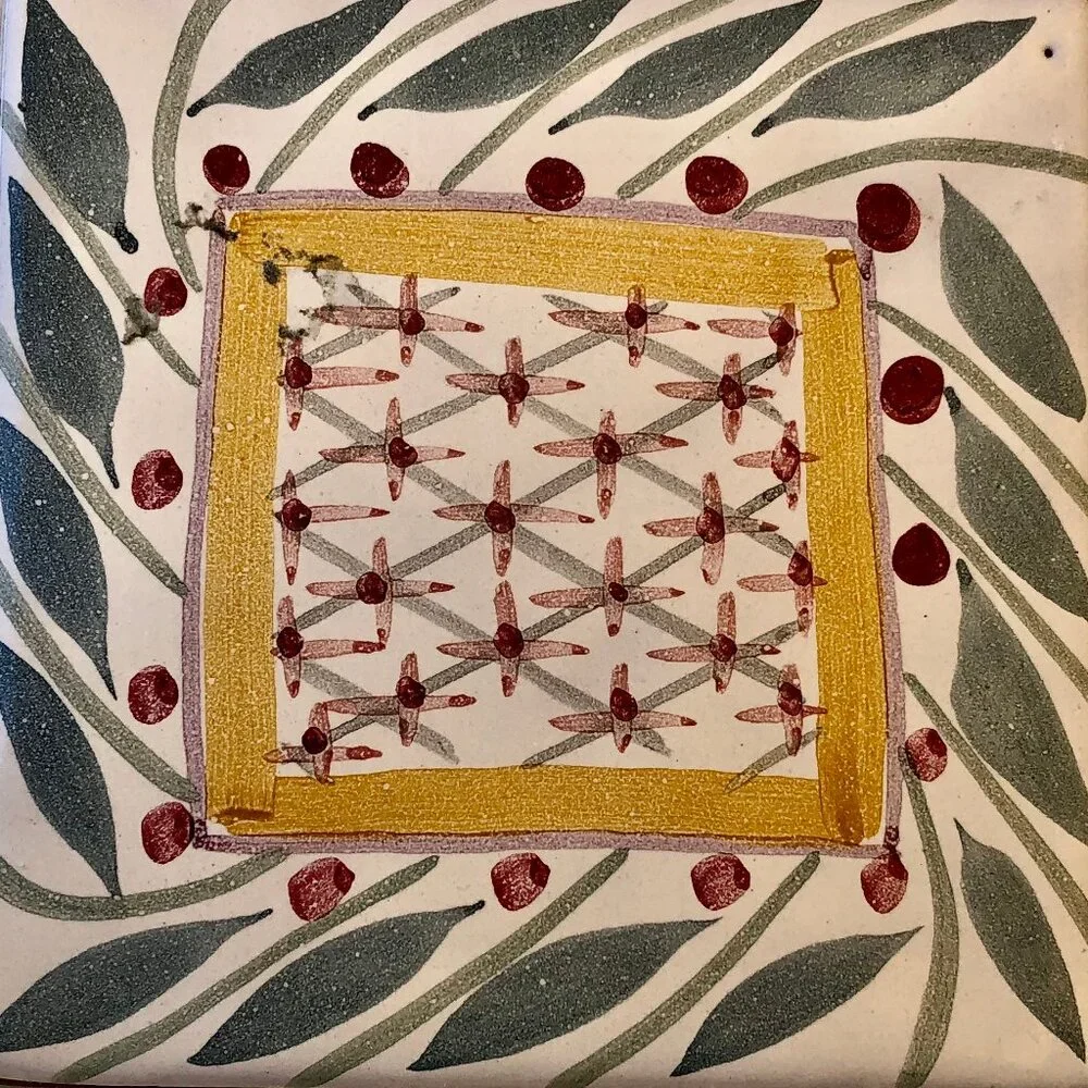 Mackenzie Childs 2001 Trivet Hot Plate RIGHTON PAVILLON
